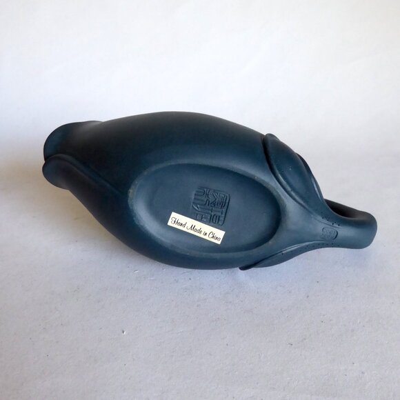 VINTAGE NEW TRADITIONAL CHINESE YIXING LOTUS FLOWER BUD BLOOM CLAY TEAPOT - Picture 13 of 15